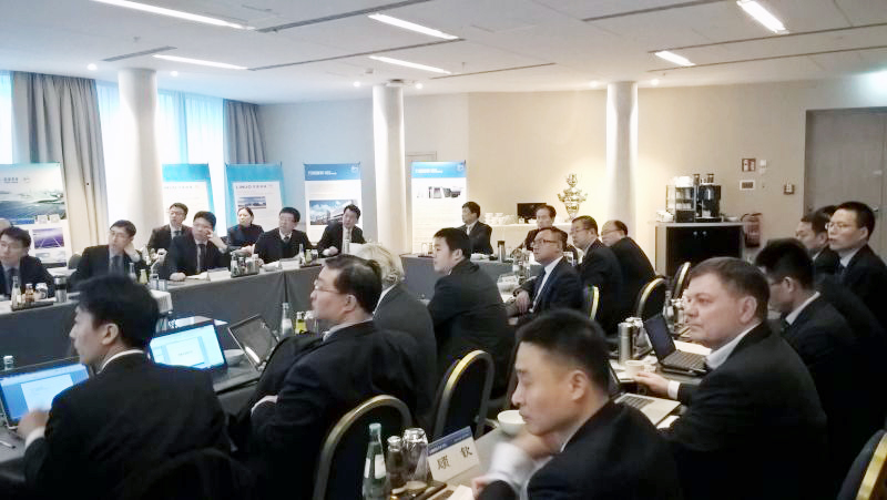 开云世界杯中国有限公司集团2017年第一次国际贸易工作会议在德国法兰克福召开